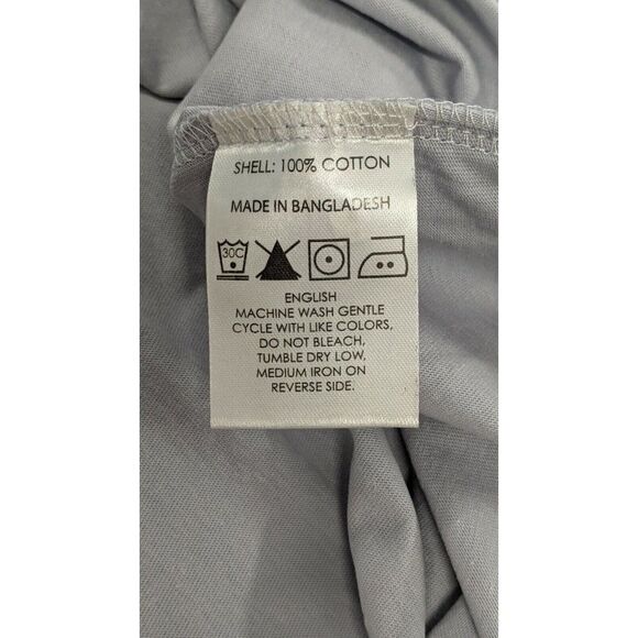 One Official Merchandise Mens Size Medium Light Blue Embroidered Logo T-Shirt - Picture 6 of 7